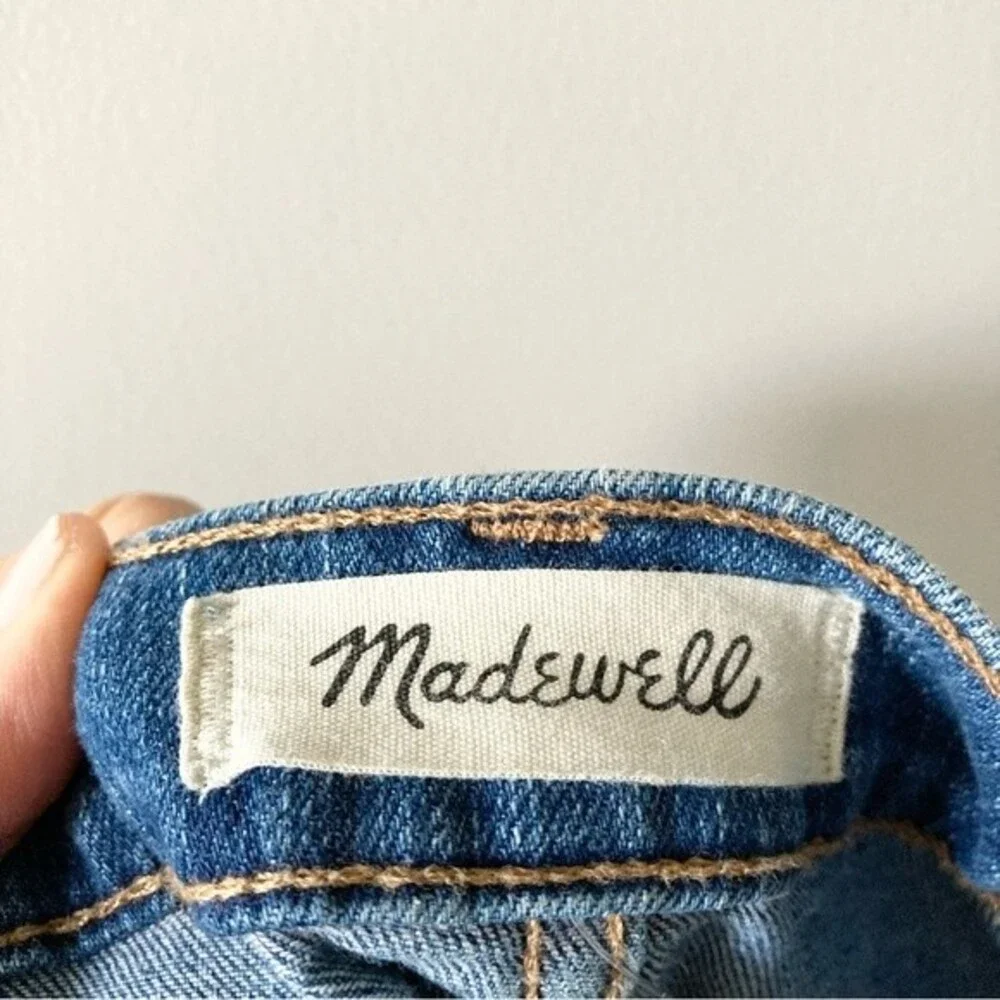 Madewell Cropped Classic Straight Leg Jeans 25‎ - Picture 3 of 7